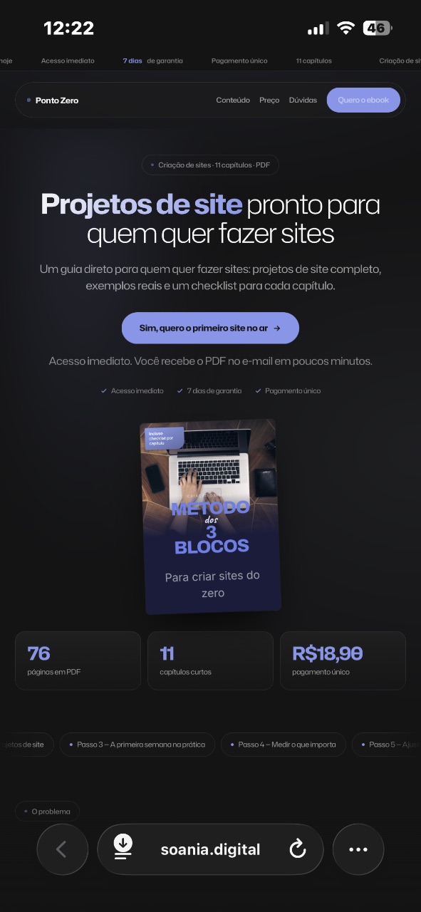 Criação de sites 1
