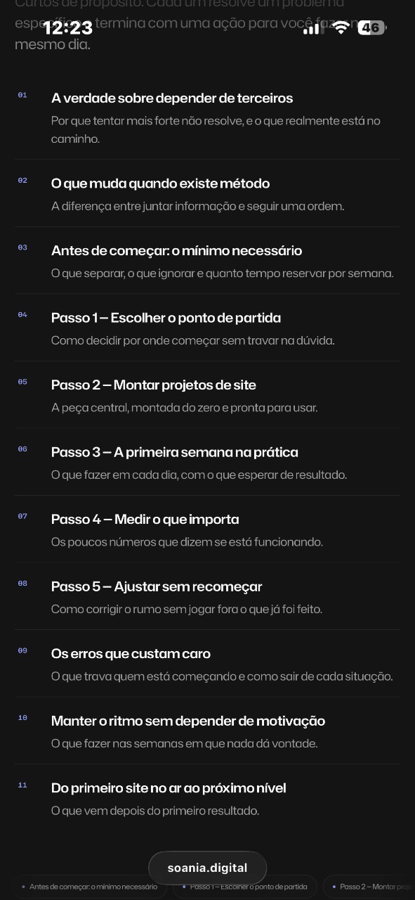 Criação de sites 3