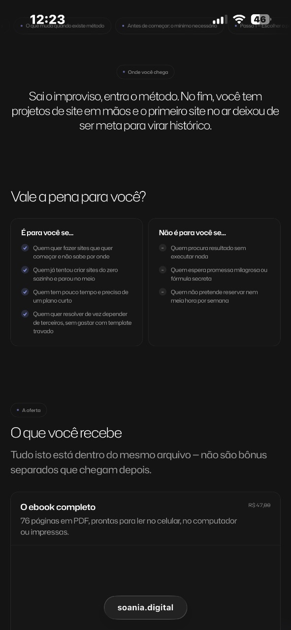 Criação de sites 4
