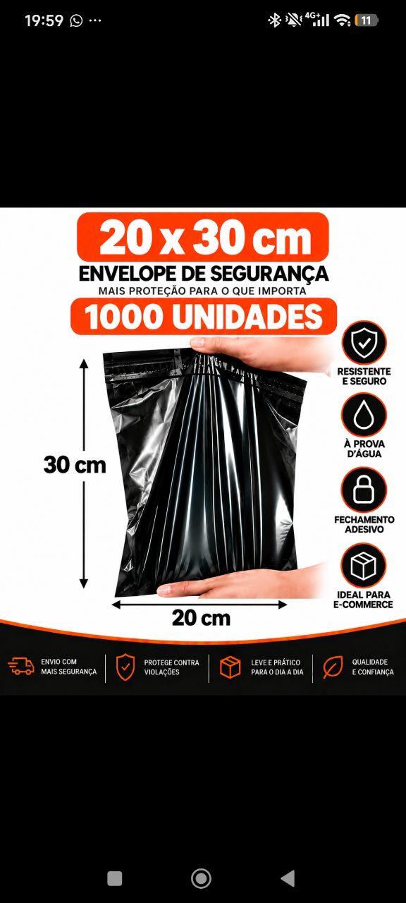 Envelope de segurança  1