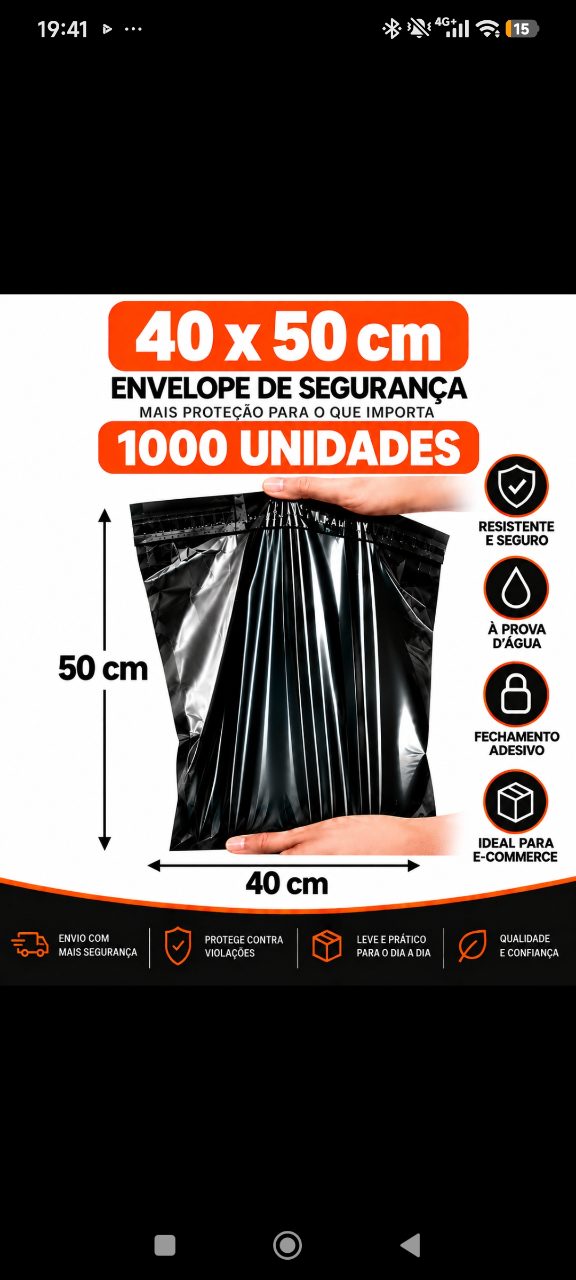 Envelope de segurança  4