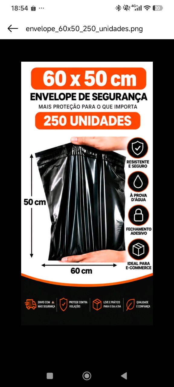 Envelope de segurança  6