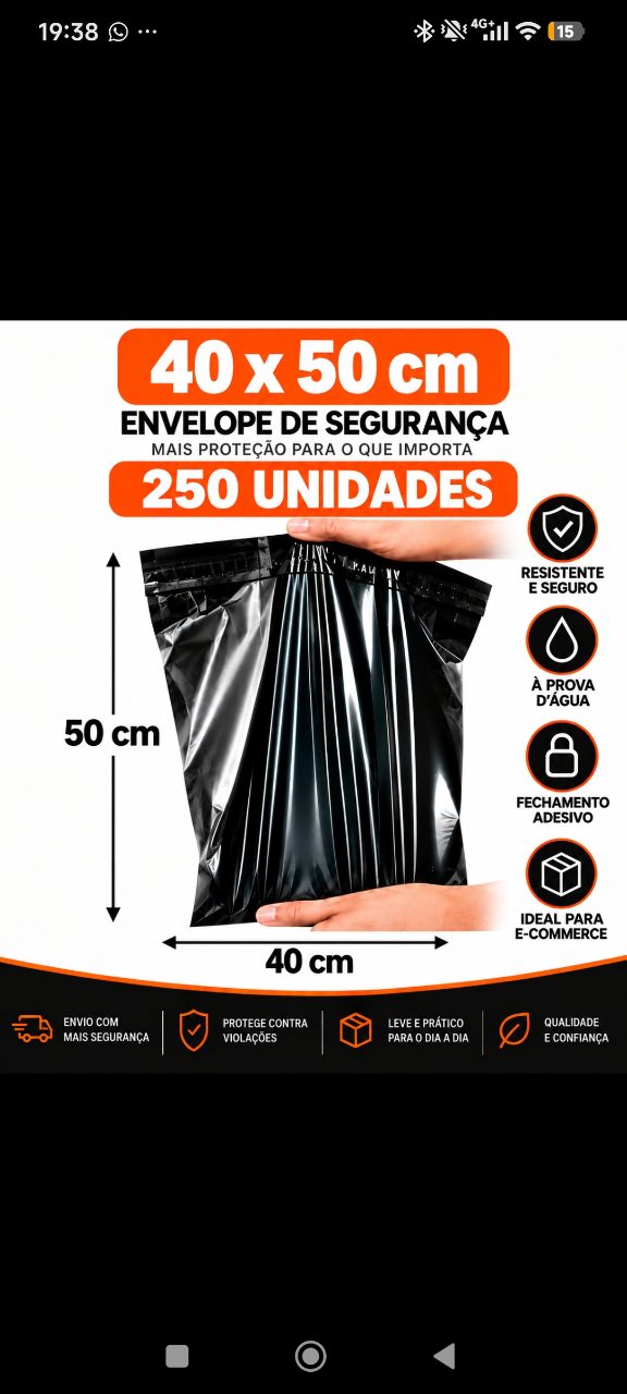 Envelope de segurança  8