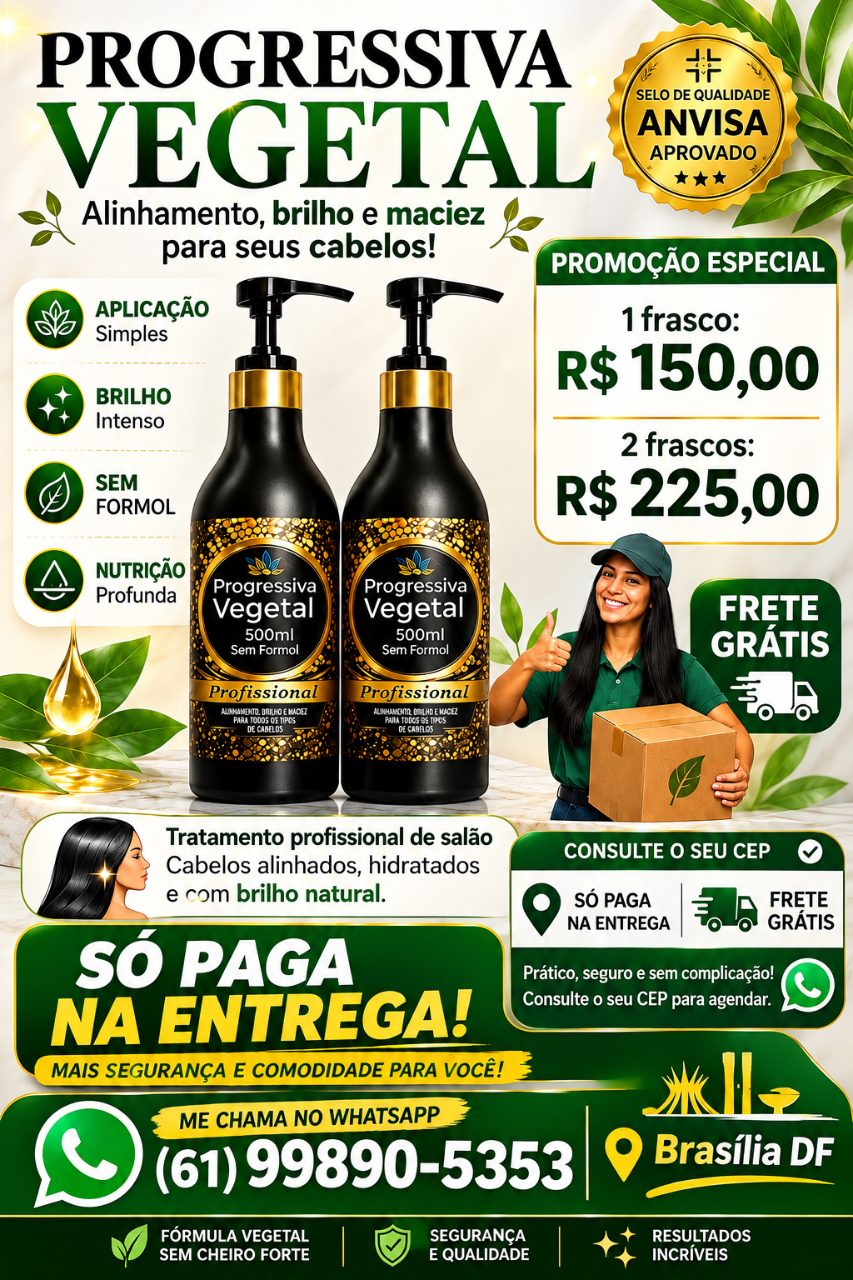 Progressiva Vegetal Sem Formol Pagamento Na Entrega 2